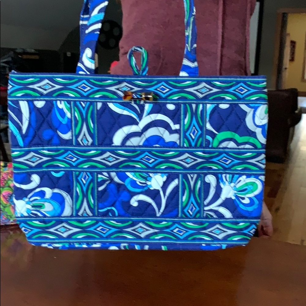Mediterranean Blue Vera Bradley Purse